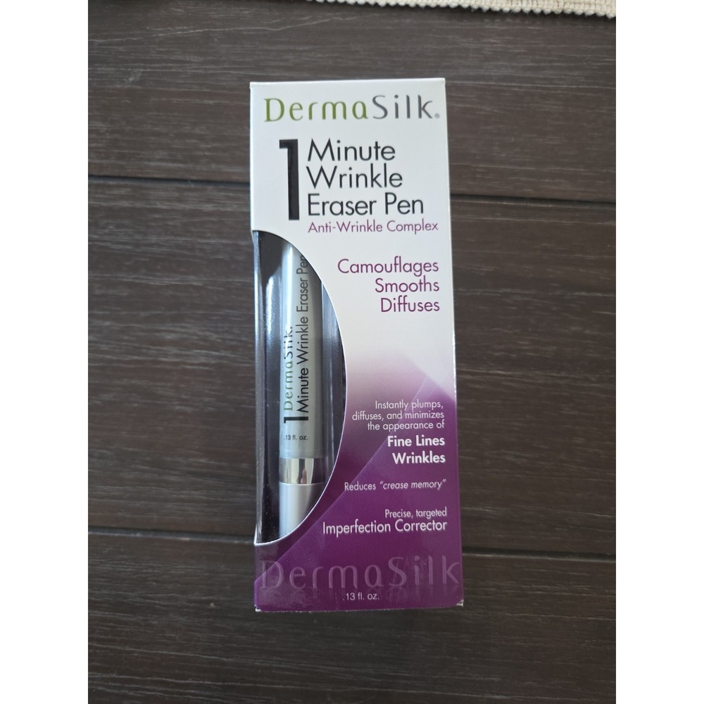 DermaSilk 1 Minute WRINKLE ERASE Pen, 0.13oz | Anti-Wrinkle Complex DISCONTINUED